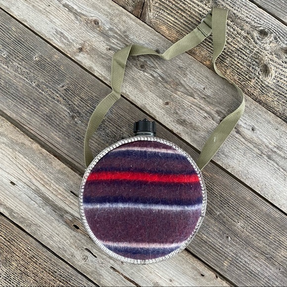 Vintage Other Vintage Blanket Canteen With Strap Poshmark
